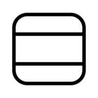 Scale Horizontal Icond Icon Vector Symbol Design Illustration