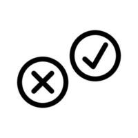 Checkbox Icon Vector Symbol Design Illustration