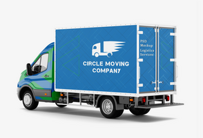transito scatola consegna camion PSD modello