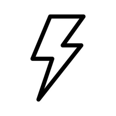 Flash Icon Vector Symbol Design Illustration