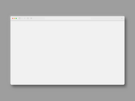 navigateur fenêtre maquette pour site Internet conception psd