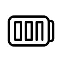 Battery Icon Vector Symbol Design Illustration