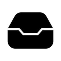 Inbox Icon Vector Symbol Design Illustration