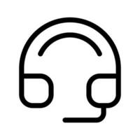 Headphone Icon Vector Symbol Design Illustration