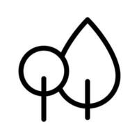 Tree Icon Vector Symbol Design Illustration