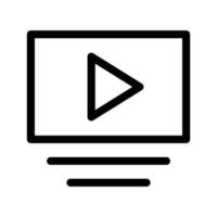 Video Icon Vector Symbol Design Illustration