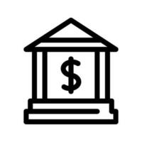 Bank Icon Vector Symbol Design Illustration