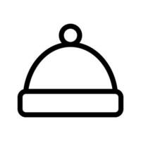 Beanie Icon Vector Symbol Design Illustration