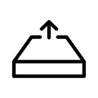 Outbox Icon Vector Symbol Design Illustration