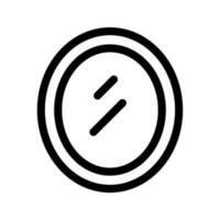 Mirror Icon Vector Symbol Design Illustration