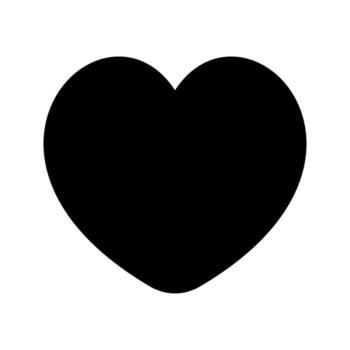 Heart Icon Vector Symbol Design Illustration