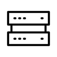 Server Icon Vector Symbol Design Illustration