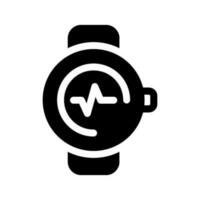 inteligente reloj icono vector símbolo diseño ilustración