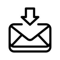 Inbox Icon Vector Symbol Design Illustration