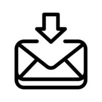 Inbox Icon Vector Symbol Design Illustration