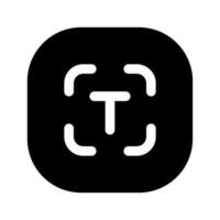 Add Text Icon Vector Symbol Design Illustration
