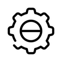 Setting Icon Vector Symbol Design Illustration
