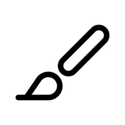 Brush Icon Vector Symbol Design Illustration