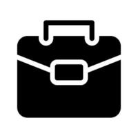 Briefcase Icon Vector Symbol Design Illustration