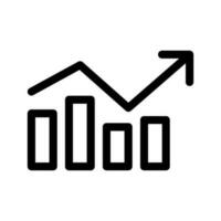 Graph Icon Vector Symbol Design Illustration