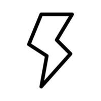 electricidad icono vector símbolo diseño ilustración