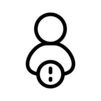 User Report Icon Vector Symbol Design Illustration