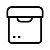 Package Icon Vector Symbol Design Illustration