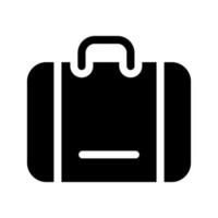 maletín icono vector símbolo diseño ilustración
