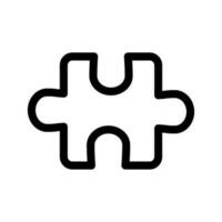 Puzzle Icon Vector Symbol Design Illustration