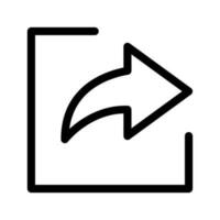 Forward Icon Vector Symbol Design Illustration