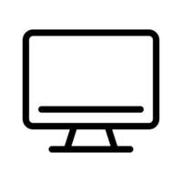 monitor icono vector símbolo diseño ilustración