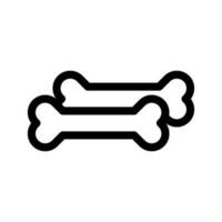 Bone Icon Vector Symbol Design Illustration