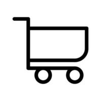 Cart Icon Vector Symbol Design Illustration