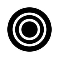 Target Icon Vector Symbol Design Illustration