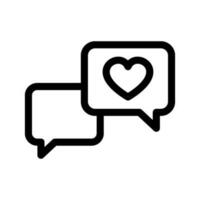 Chat Icon Vector Symbol Design Illustration