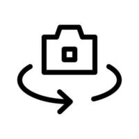 Switch Camera Icon Vector Symbol Design Illustration