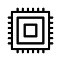 Chip Icon Vector Symbol Design Illustration