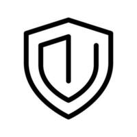 Shield Icon Vector Symbol Design Illustration