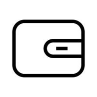 Wallet Icon Vector Symbol Design Illustration