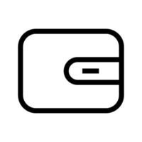 Wallet Icon Vector Symbol Design Illustration