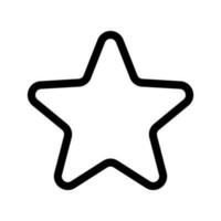 Star Icon Vector Symbol Design Illustration