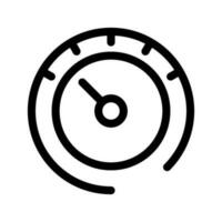 acelerador icono vector símbolo diseño ilustración