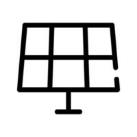 Solar Panel Icon Vector Symbol Design Illustration