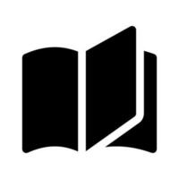 libro icono vector símbolo diseño ilustración