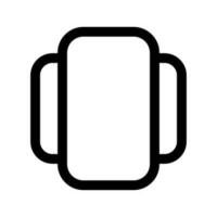 Slider Vertical Icon Vector Symbol Design Illustration