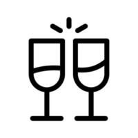 Wedding Drinks Icon Vector Symbol Design Illustration