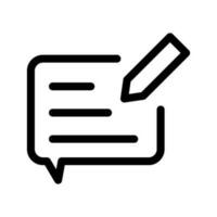 Feedback Icon Vector Symbol Design Illustration