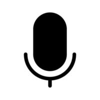 Microphone Icon Vector Symbol Design Illustration