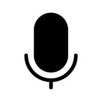 Microphone Icon Vector Symbol Design Illustration