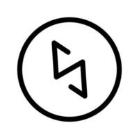 Compass Icon Vector Symbol Design Illustration